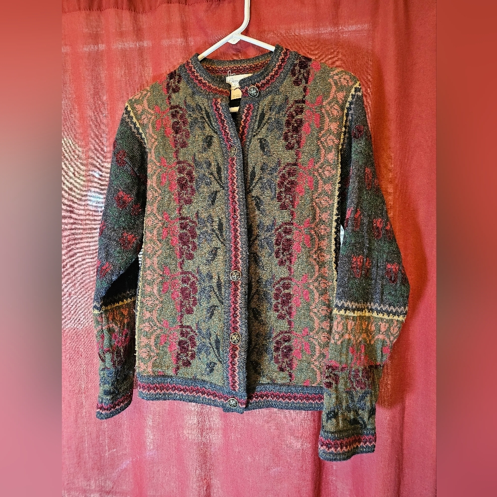 Cherry Lewis wool blend sweater